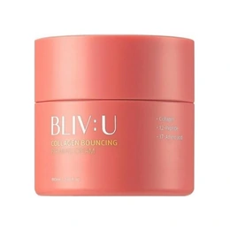 Коллагеновый крем BLIV:U Collagen Bouncing Firming Cream, 80 мл - Сүрөт 1