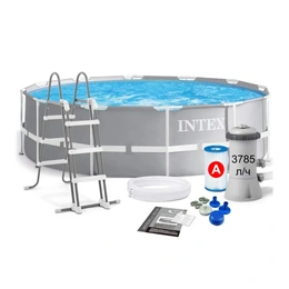 Каркасный бассейн Intex Prism Frame Pool 366x122 см 10 700 л - Сүрөт 1