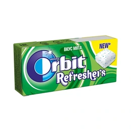 Жевательная резинка Orbit Refreshers со вкусом мяты, 16 г - Сүрөт 1