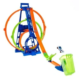 Трек Hot Wheels Тройная петля - Сүрөт 2