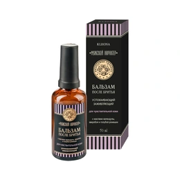 Бальзам после бритья KLEONA Мужской характер успокаивающий, 50 мл - Сүрөт 1