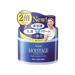Ночной крем для лица Moistage Kracie увлажняющий с тройным действием, 100 мл - Сүрөт 1