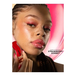 Масло для губ Gisou  lip oil strawberry sorbet, 8 мл - Сүрөт 3