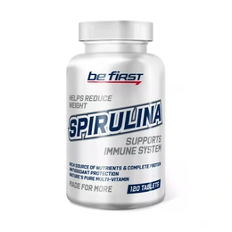 Витамины Be First Spirulina, 120 таблеток - Сүрөт 1