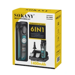 Универсальный триммер SOKANY SK-18093 6 в 1 - Сүрөт 2
