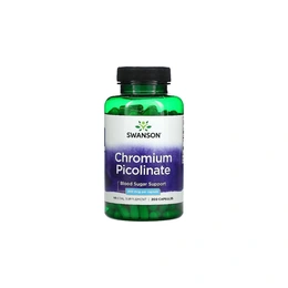 Пиколинат хрома Swanson Chromium Picolinate, 200 капсул - Сүрөт 1