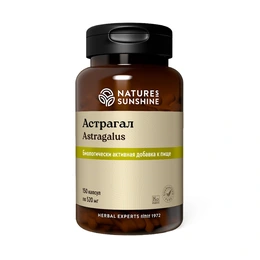 Астрагал Natures Sunshine, Natures Sunshine NSP, 150 капс - Сүрөт 1