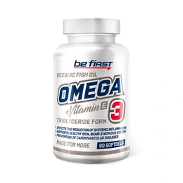 Витамины Be First Omega 3 + Витамин Е3, 90 капсул - Сүрөт 1