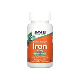Минеральная добавка Now Iron, 36 mg - Сүрөт 1