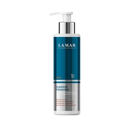 Крем-пенка для лица Lamar Professional очищающая c алоэ вера и аллантоином, 200 мл - Сүрөт 1
