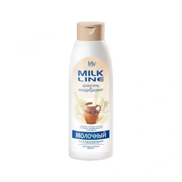Шампунь кондиционер молочный, увлажняющий Milk Line Iris, 500 мл - Сүрөт 1