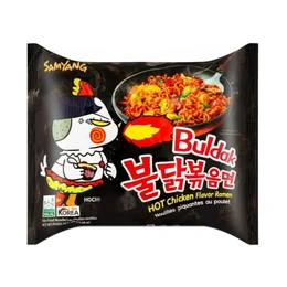 Лапша быстрого приготовления Buldak Original Hot Chicken Samyang, 140 г - Сүрөт 1