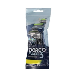 Одноразовые бритвенные станки Dorco Pace 3, 3 шт - Сүрөт 1