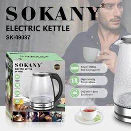 Электрический чайник Sokany SK-09087 - Сүрөт 2