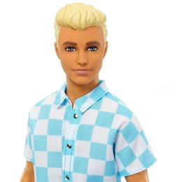 Кукла Barbie Блондин Кен в плавках и пляжных аксессуарах - Сүрөт 4
