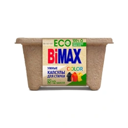 Капсулы для стирки Bimax Eco Color, 12 шт - Сүрөт 1