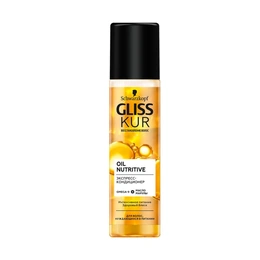 Экспресс кондиционер для секущихся волос Gliss Kur Oil Nutritive, 200 мл - Сүрөт 1