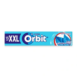 Жевательная резинка Orbit Сладкая мята XXL, 20,4 г - Сүрөт 1