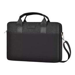 Сумка WIWU Minimalist Laptop Bag 15,6'', черная - Сүрөт 1