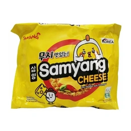 Лапша быстрого приготовления Cheese Samyang, 120 г - Сүрөт 1