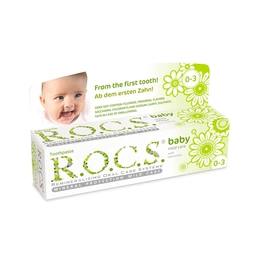 Зубная паста детская Нежный уход Душистая Ромашка ROCS, 45 г - Сүрөт 1