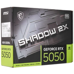 Видеокарта MSI GeForce RTX 5050 SHADOW 2X 8 ГБ черный - Сүрөт 7