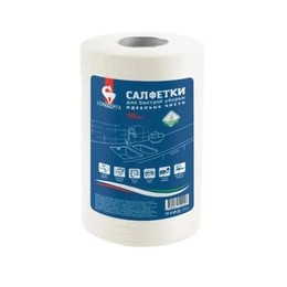 Салфетки для уборки Lomberta в рулоне, белые, 70 шт - Сүрөт 1