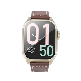 Смарт-часы Hoco Y17, бежевый/коричневый - Сүрөт 1