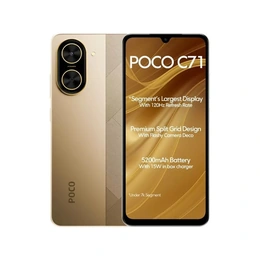 Poco C71 3/64 ГБ золотистый - Сүрөт 1