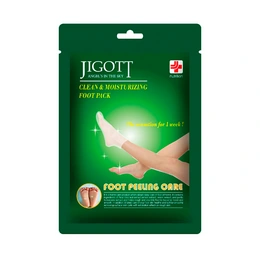 Отшелушивающие пилинг-носочки Clean and Moisturizing Foot Pack Jigott - Сүрөт 1