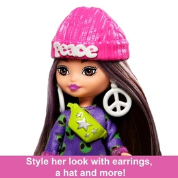 Кукла Barbie Extra mini minis - Сүрөт 4
