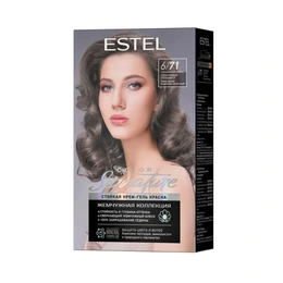 Краска для волос Estel Color Signature, 6.71 коричневый перламутр, 120 мл - Сүрөт 1