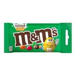 Конфеты драже с соленым арахисом M&M's, 45 г - Сүрөт 1