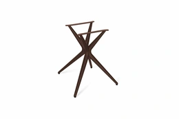 Стол Sheffilton SHT-TU30/TT30 83/83 коричневый 83х83х76 см - Сүрөт 4