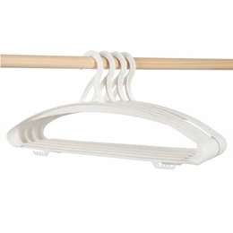 Вешалки для одежды, 10 шт, белый - Сүрөт 1