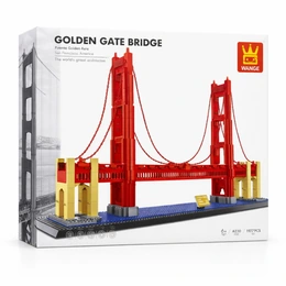 Конструктор Wange Мост Золотые Ворота - Сүрөт 3