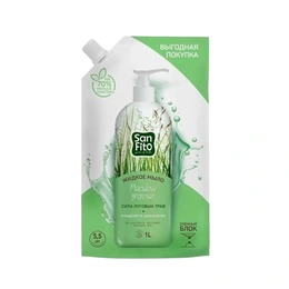 Жидкое мыло Sanfito Energy Сила Луговых Трав, 1000 мл - Сүрөт 1