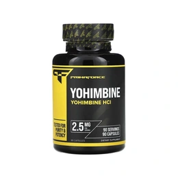 Йохимбин Primaforce Yohimbine HCl, 2,5 мг, 90 капсул - Picture 1