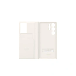 Официальный черный чехол-бумажник Samsung Smart View — для Samsung Galaxy S23 Ultra (White) - Сүрөт 2