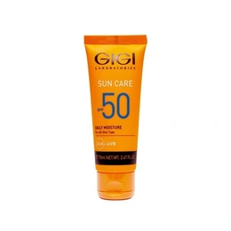 Крем антивозрастной Daily Moisture SPF 50 Sun Care Gigi, 75 мл - Сүрөт 1