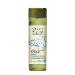 Тоник для лица Green Mama увлажняющий с гиалуроновой кислотой, 200 мл - Сүрөт 1