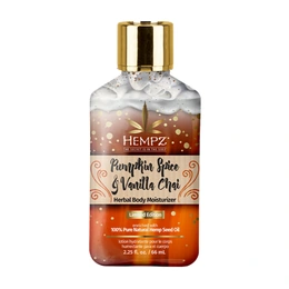 Молочко для тела Pumpkin spice and Vanilla Chai Hempz, 66 мл - Сүрөт 1