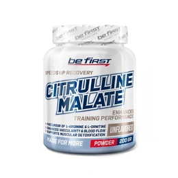 Цитруллин малат Be First Citrulline Malate Powder, 200 г - Сүрөт 1