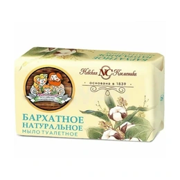 Туалетное мыло Невская Косметика бархатное, 180 г - Сүрөт 1