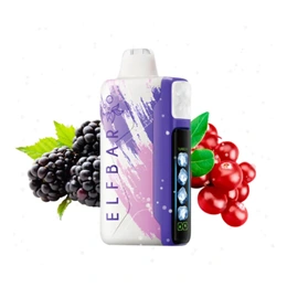 Elfbar Ice King 30000 Blackberry Cranberry 2% Nic - Picture 1
