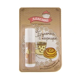 Помада гигиеническая Лакомка Булочка с корицей, 2,8 г - Сүрөт 1
