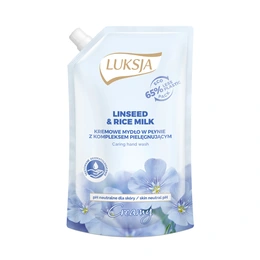 Жидкое крем-мыло Luksja Linen & Rice Milk, 400 мл - Сүрөт 1