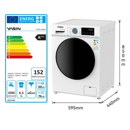 Стиральная машина Yasin GT65-1065L 6.5 кг - Сүрөт 2