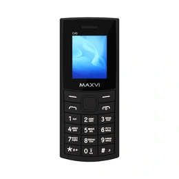 Мобильный телефон Maxvi C40, черный - Сүрөт 1