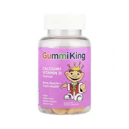 Жевательные мармеладки для детей Gummi King Кальций + Витамин D, 60 шт - Сүрөт 1
